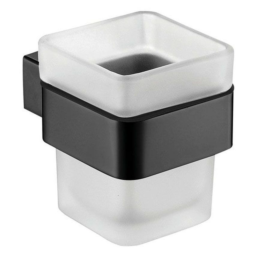 Koko Tumbler & Holder, Matte Black