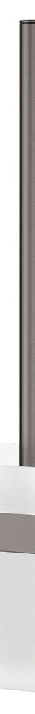 Tono Toilet Brush & Holder Gun Metal