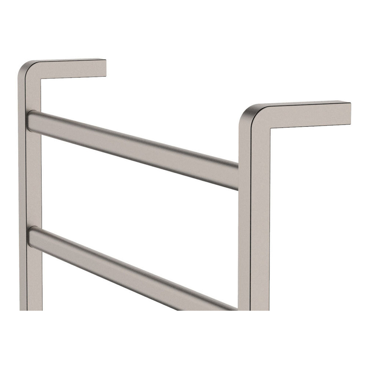 Fienza Tono Heated Towel Rail, 600x800mm, Brushed Nickel