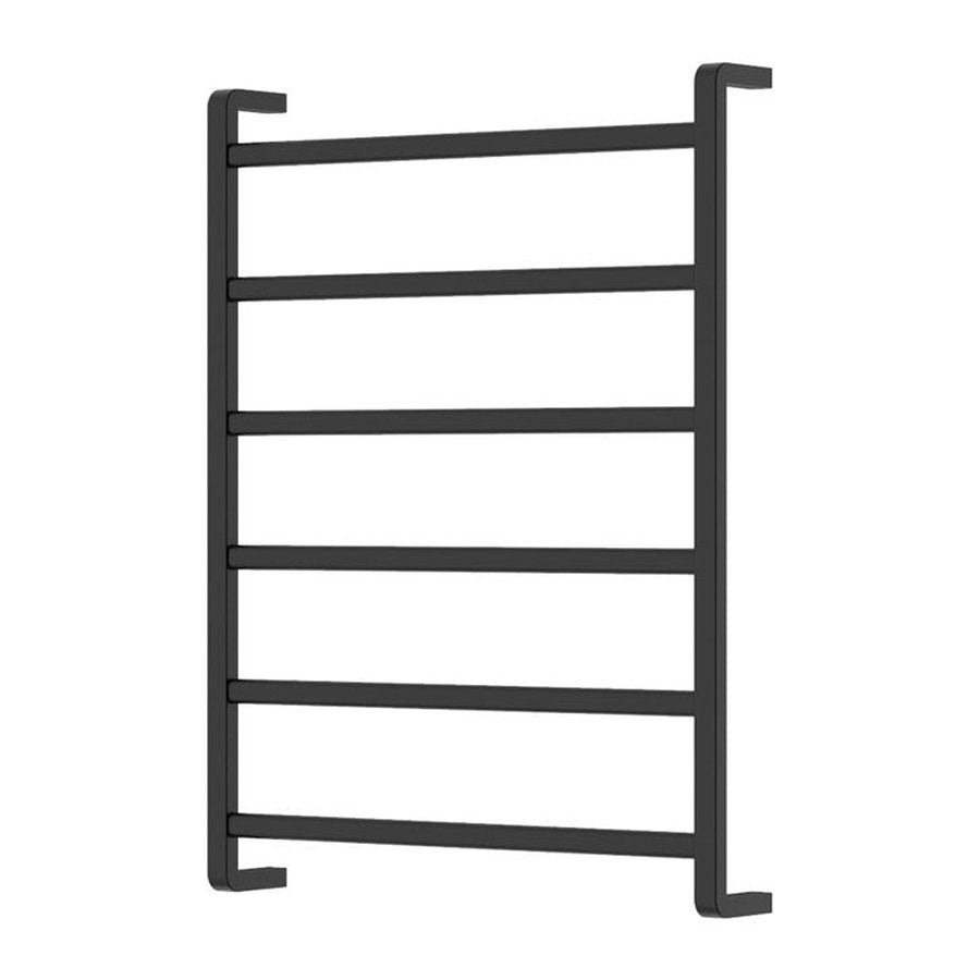 Fienza Tono Heated Towel Rail, 600x800mm, Matte Black