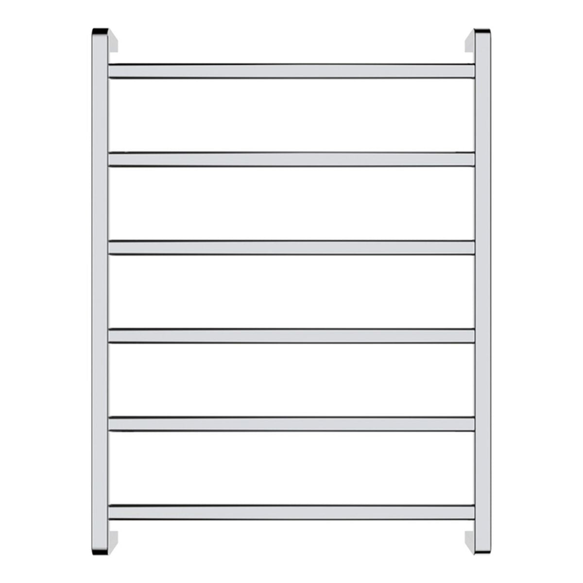 Tono Heated Towel Rail, 600 x 800mm, Chrome
