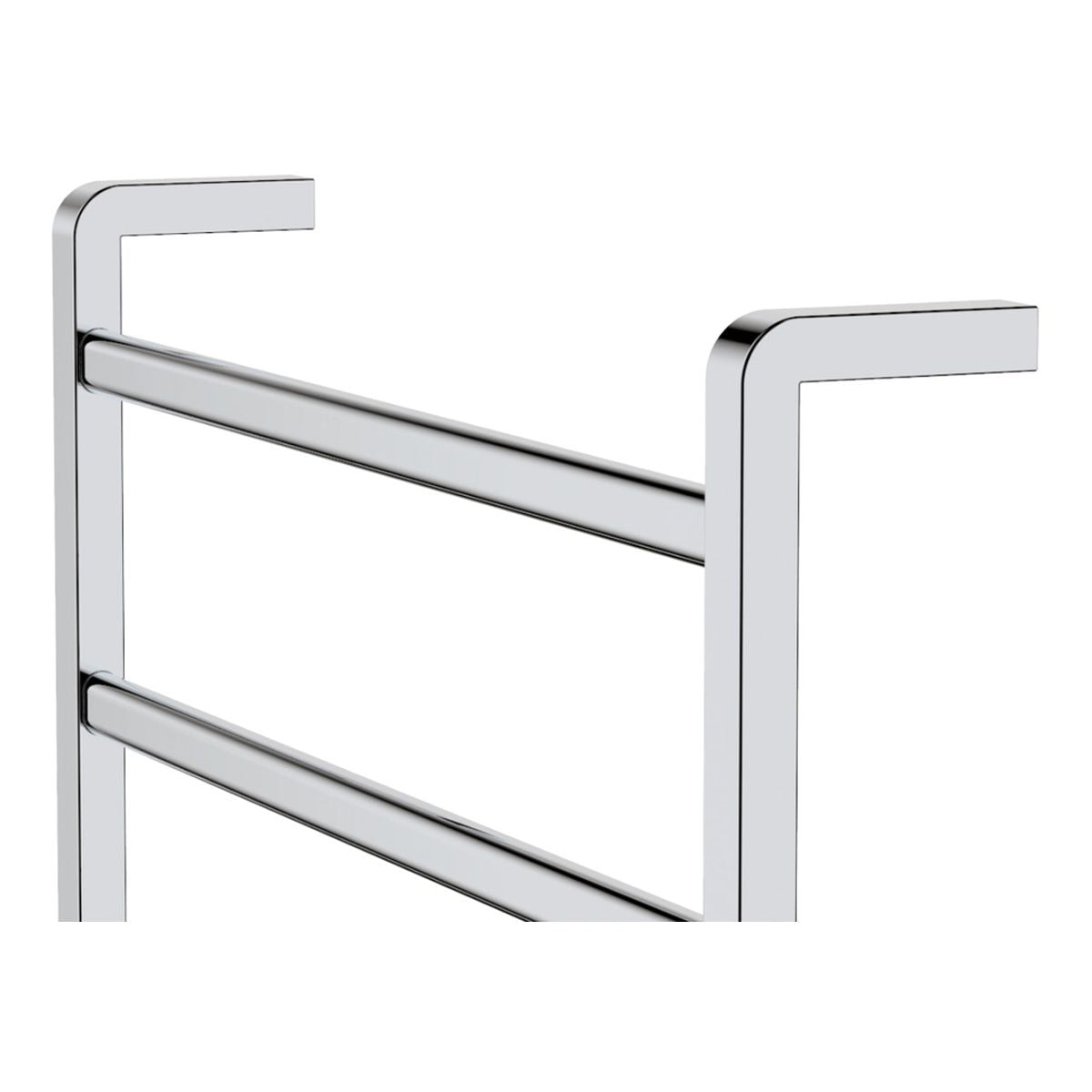 Tono Heated Towel Rail, 600 x 800mm, Chrome