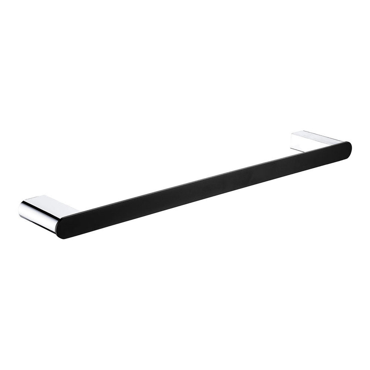 Fienza Lincoln Single Towel Rail, 600mm, Mixed Finish
