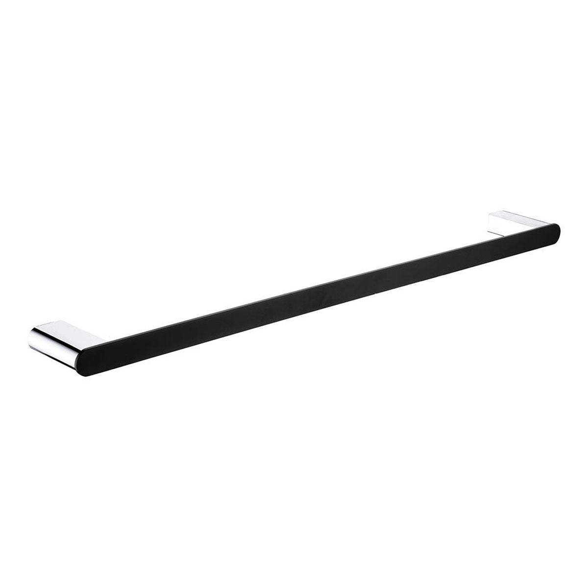 Fienza Lincoln Single Towel Rail, 900mm, Mixed Finish