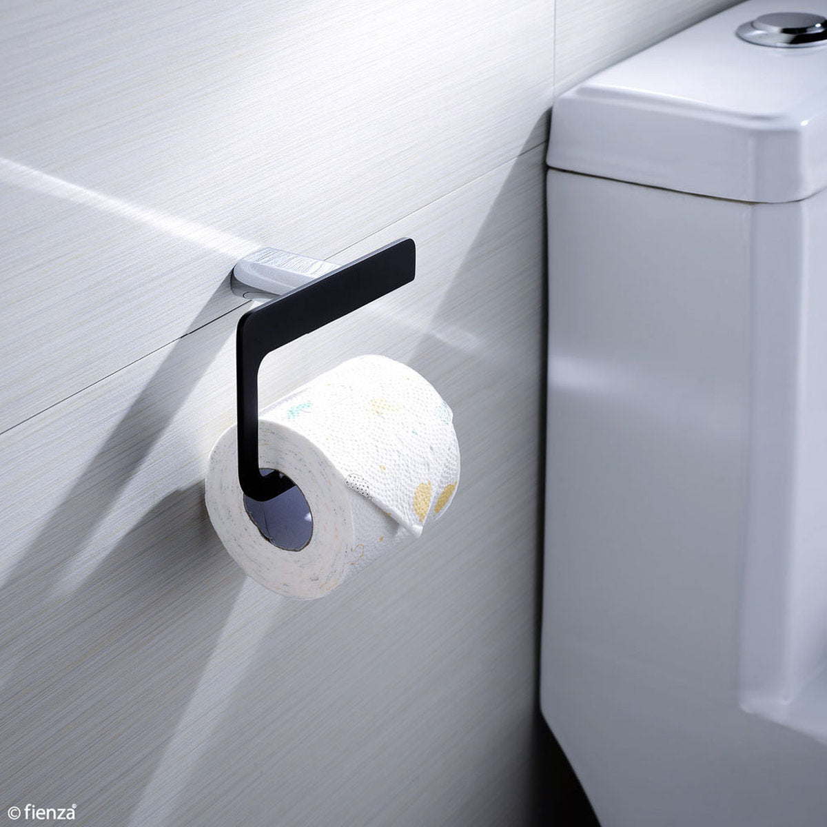 Fienza Lincoln Toilet Roll Holder, Mixed Finish