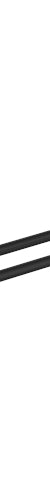Cioso 600mm Double Towel Rail Matte Black