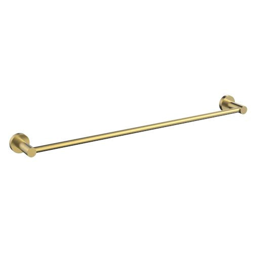 Cioso 600mm Single Towel Rail Modern Brass