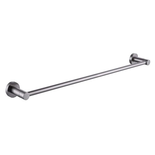 Cioso 600mm Single Towel Rail Brushed Nickel