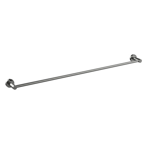 Cioso 800mm Single Towel Rail Brushed Nickel