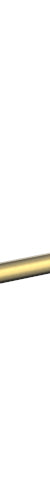 Cioso 300mm Towel Bar Modern Brass