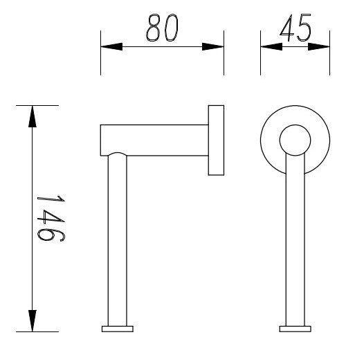 Cioso Toilet Roll Holder Brushed Nickel
