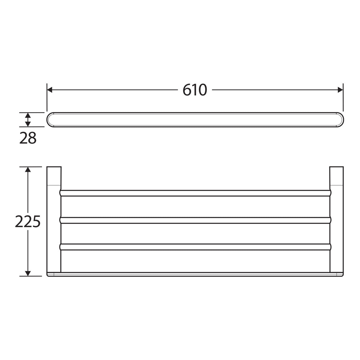 Fienza Empire Towel Rack
