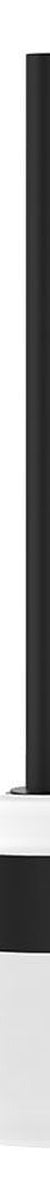 Empire Slim Toilet Brush & Holder, Matte Black