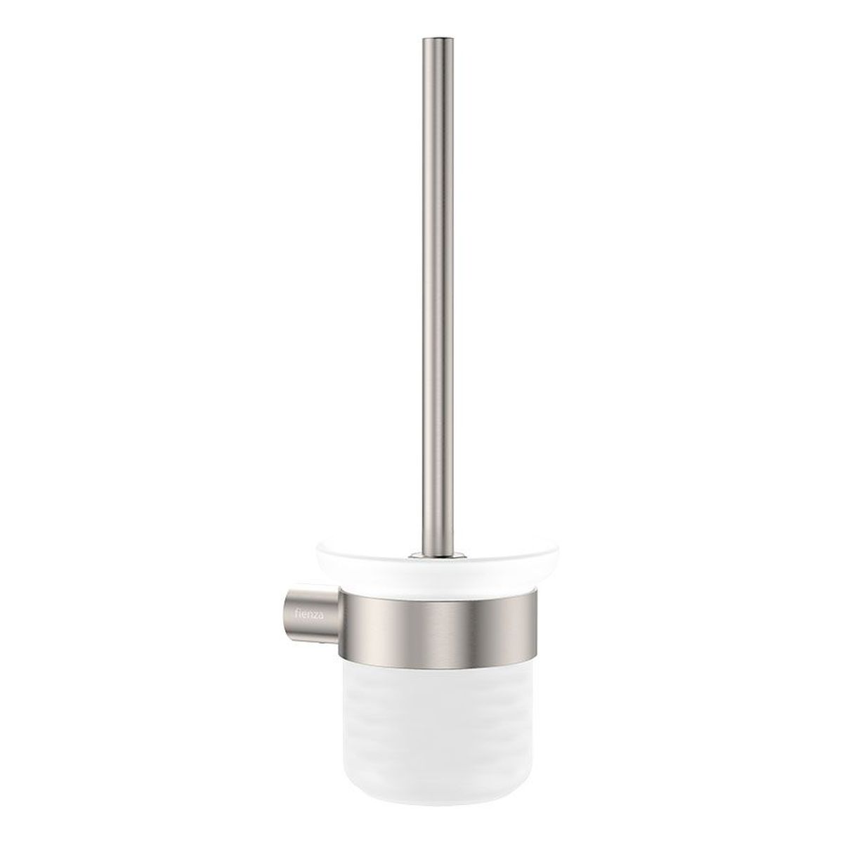 Empire Slim Toilet Brush & Holder, Brushed Nickel