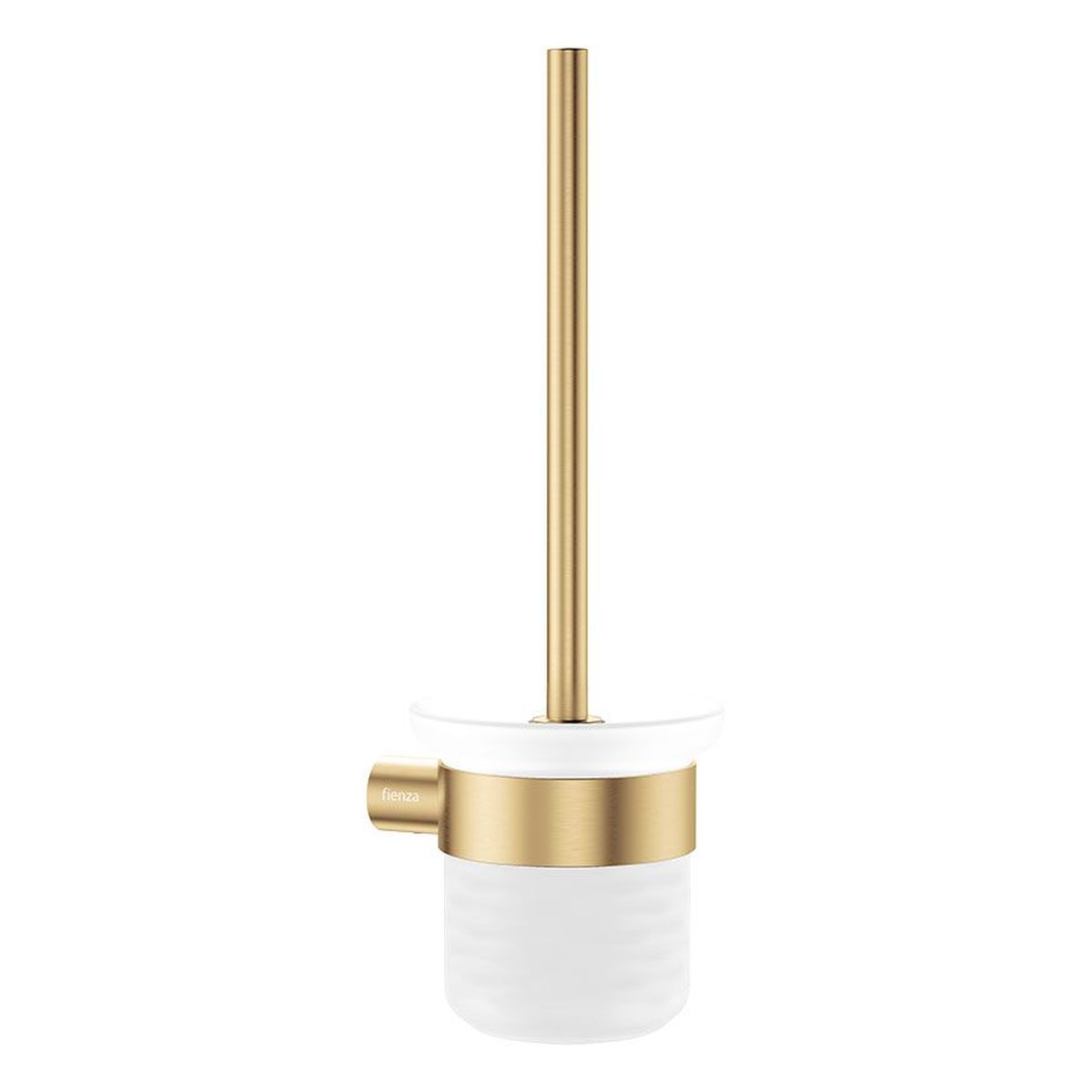 Empire Slim Toilet Brush & Holder, Urban Brass