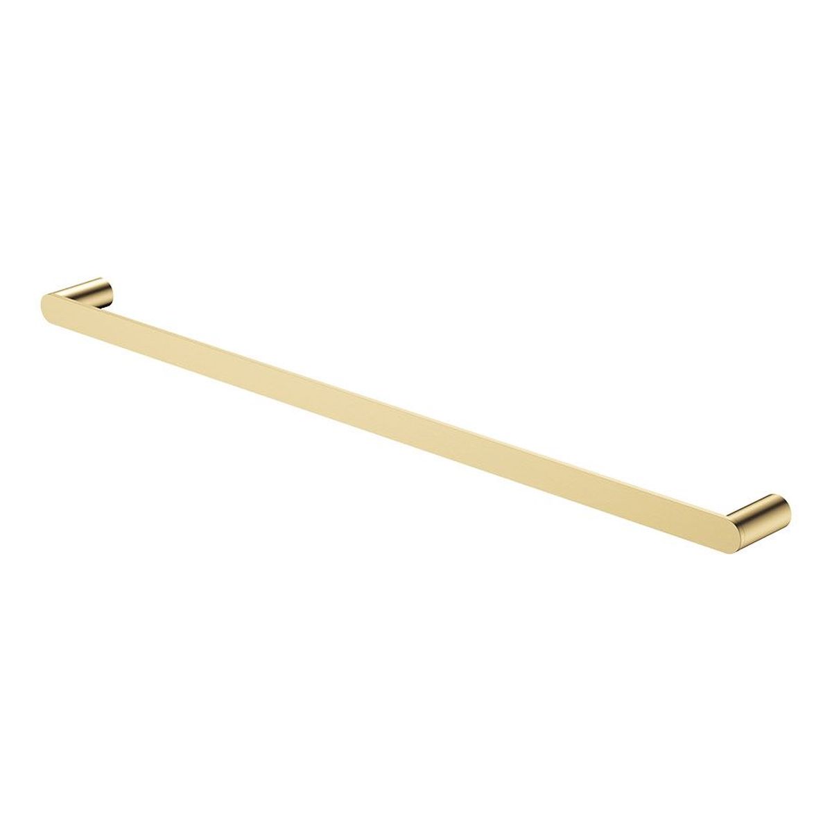 Empire Slim Single Towel Rail, 800mm, Urban Brass