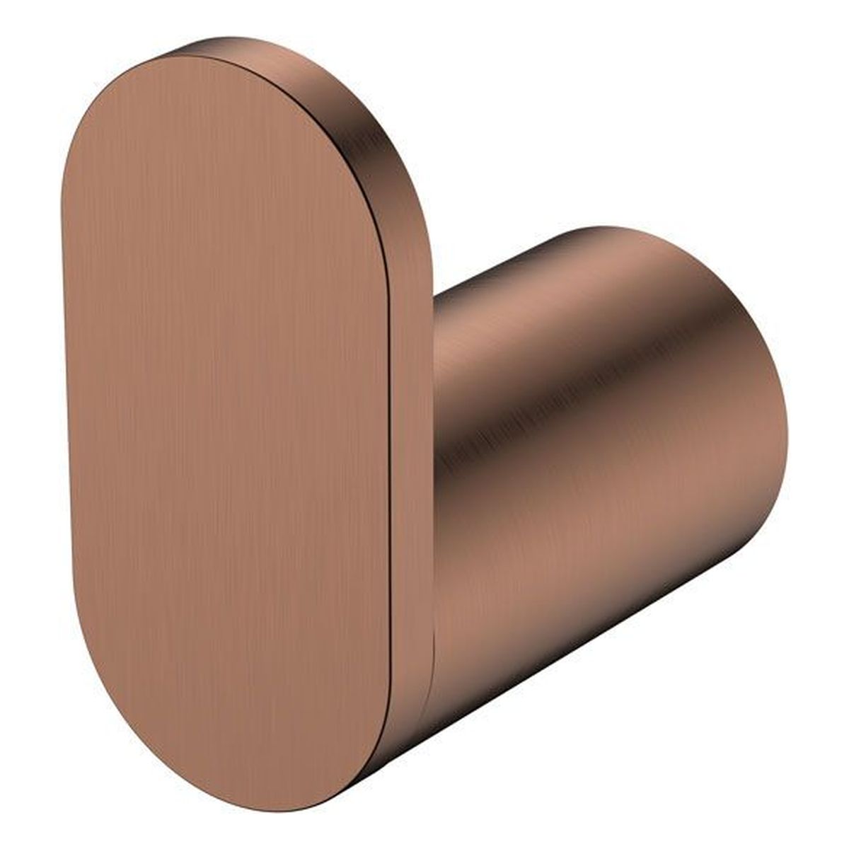 Empire Slim Robe Hook, Brushed Copper