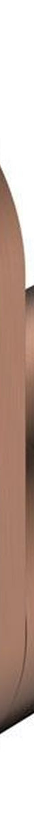Empire Slim Robe Hook, Brushed Copper