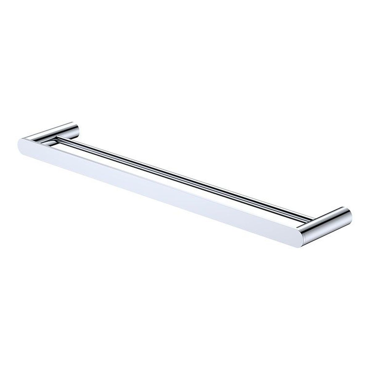 Empire Slim Double Towel Rail, 600mm, Chrome