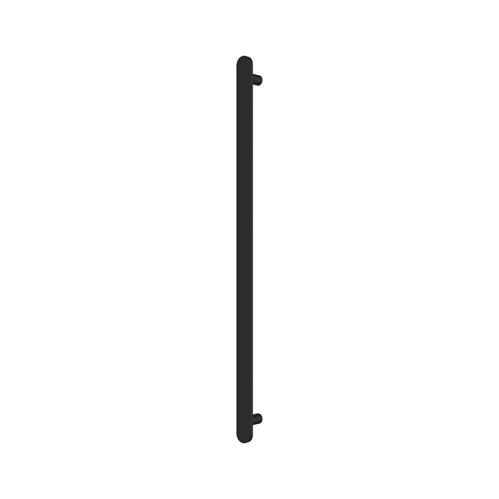 Empire Slim Vertical Heated Towel Rail, 60 x 900mm, Matte Black