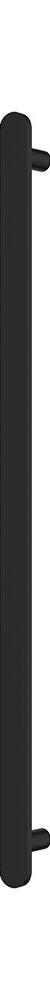 Empire Slim Vertical Heated Towel Rail, 60 x 900mm, Matte Black