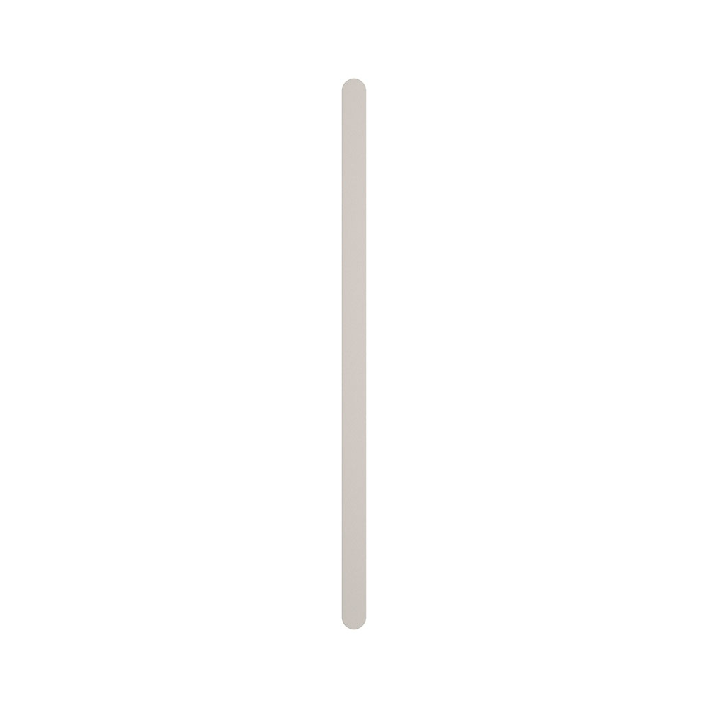 Empire Slim Vertical Heated Towel Rail, 60 x 900mm, Brushed Nickel