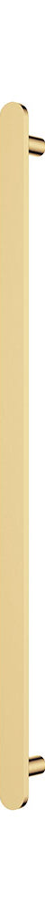 Empire Slim Vertical Heated Towel Rail, 60 x 900mm, Urban Brass