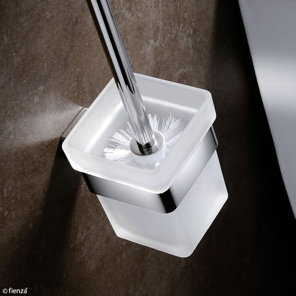 Koko Toilet Brush & Holder, Chrome