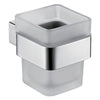 Koko Tumbler & Holder, Chrome