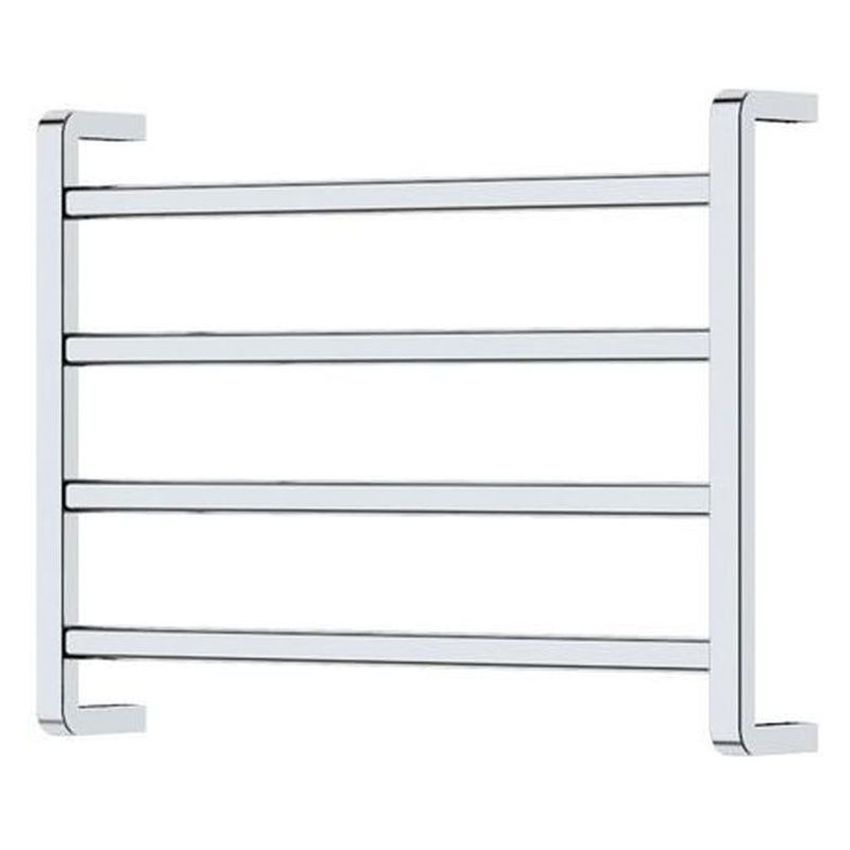 Koko Heated Towel Rail, 600 x 450mm, Chrome