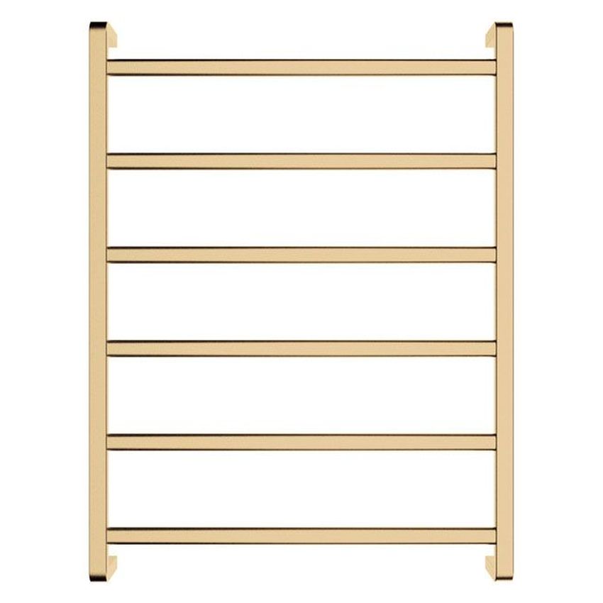 Koko Heated Towel Rail, 600 x 800mm, Urban Brass
