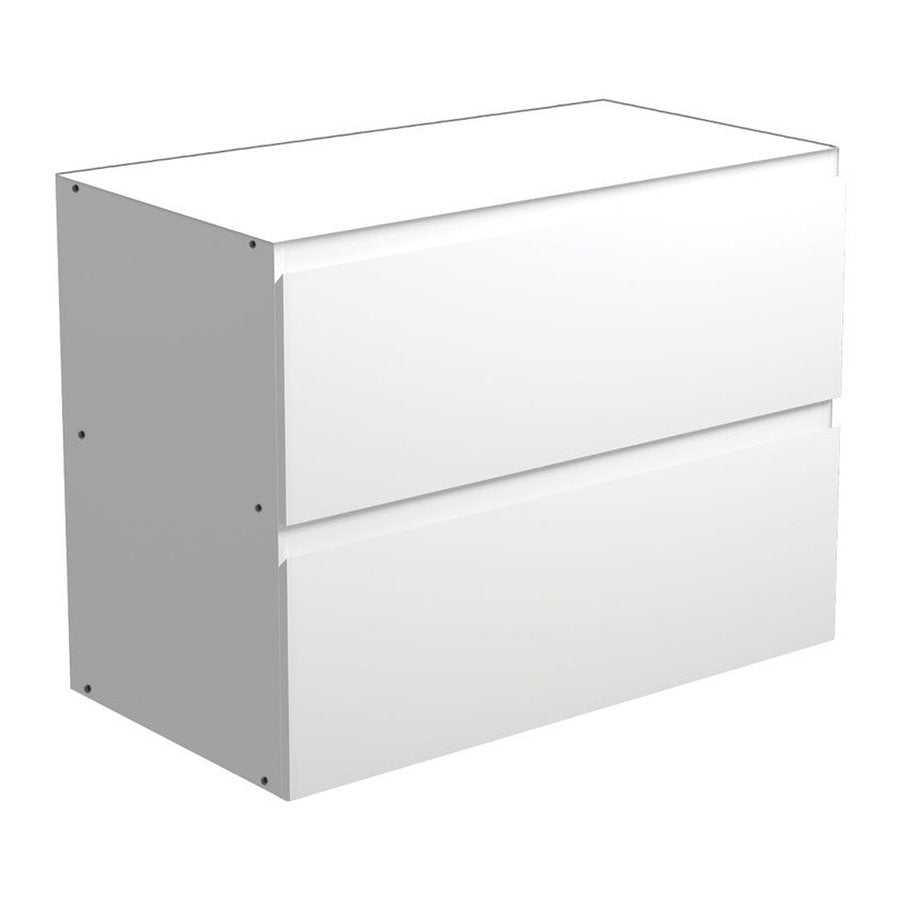 Fienza Amato Satin White 900 Base Cabinet