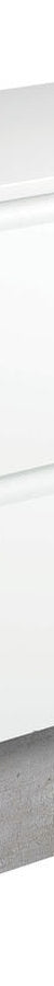 Fienza Amato Satin White 900 Cabinet On Kickboard, Industrial Panels