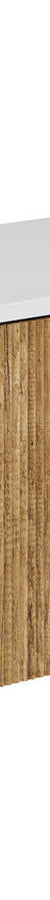 Fienza Minka Curved Scandi Oak 900 Wall Hung Cabinet