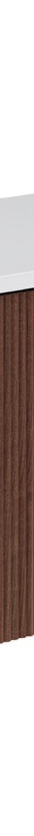 Fienza Minka Curved Walnut 900 Wall Hung Cabinet