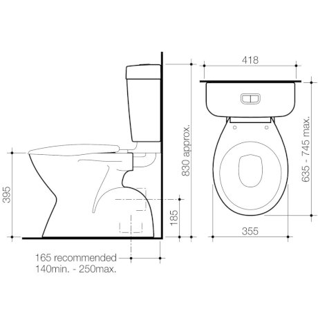 Aire Concorde Connector Bottom Inlet - S Trap Suite