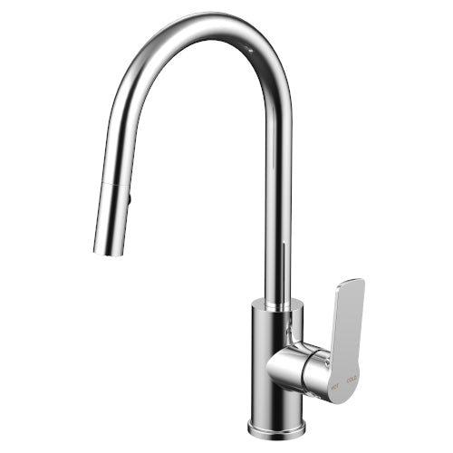 Millennium Cioso Pullout Spray Sink Mixer with Akemi Handle, Chrome