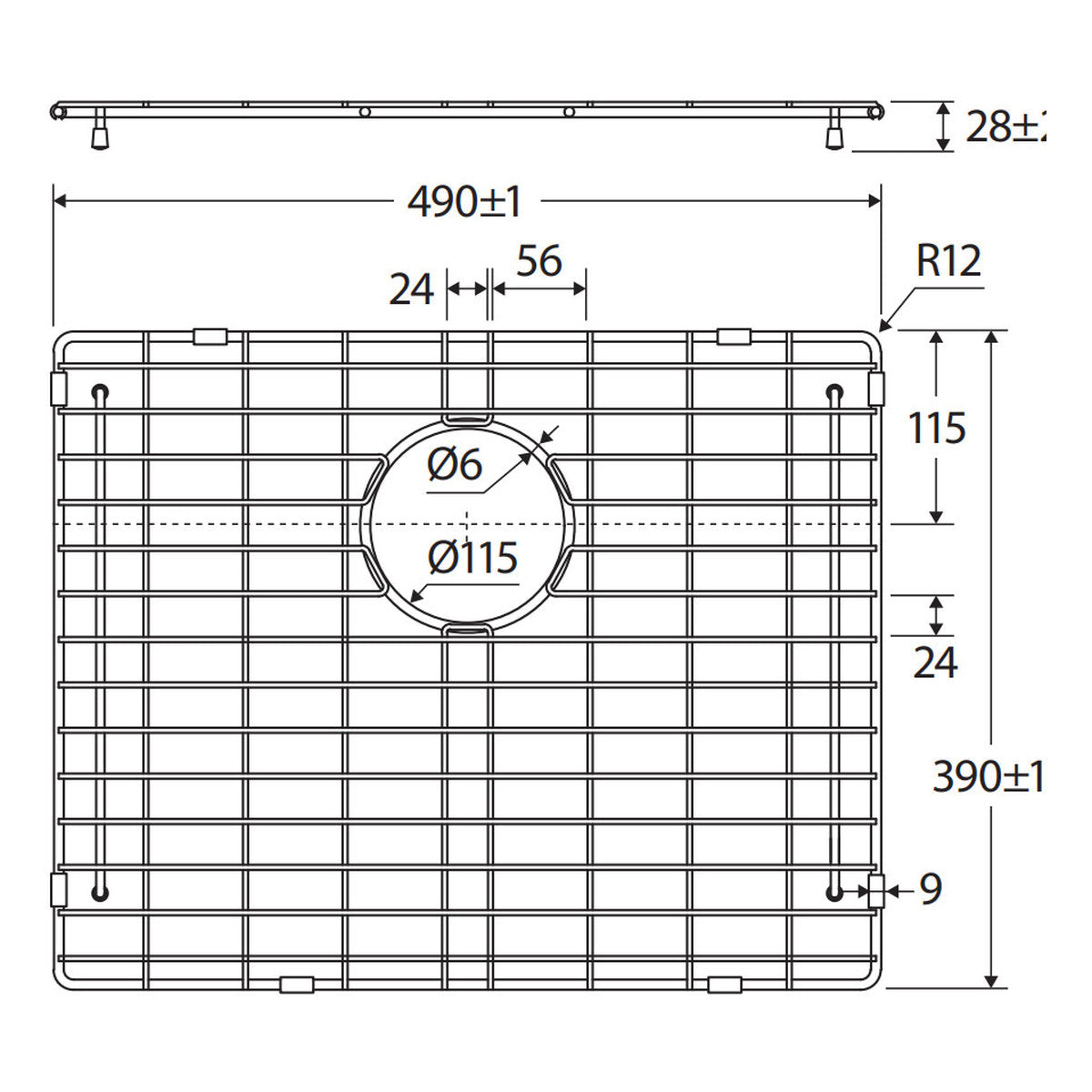 Fienza Hana 40L Sink Protector