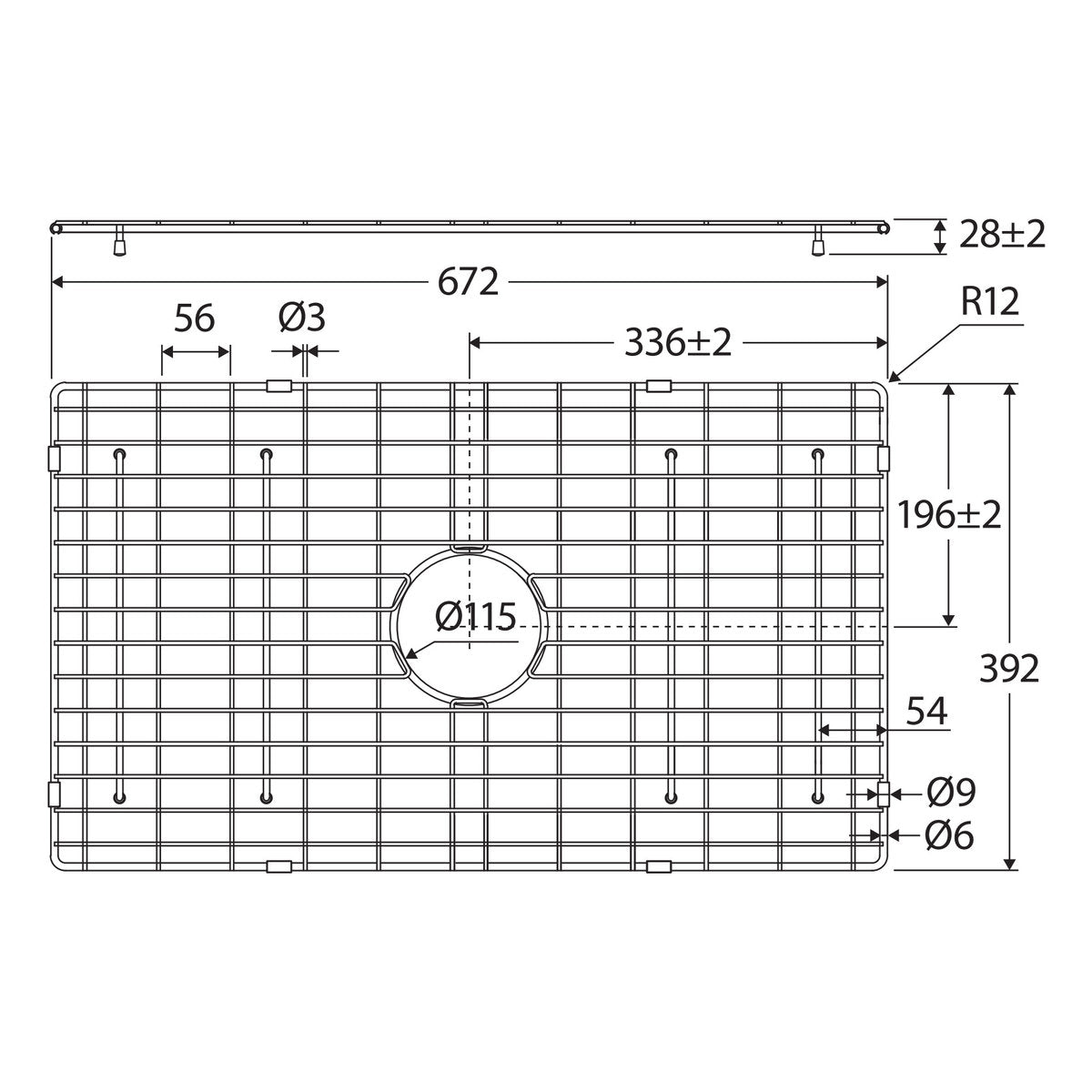 Fienza Butler Sink Protector, Medium
