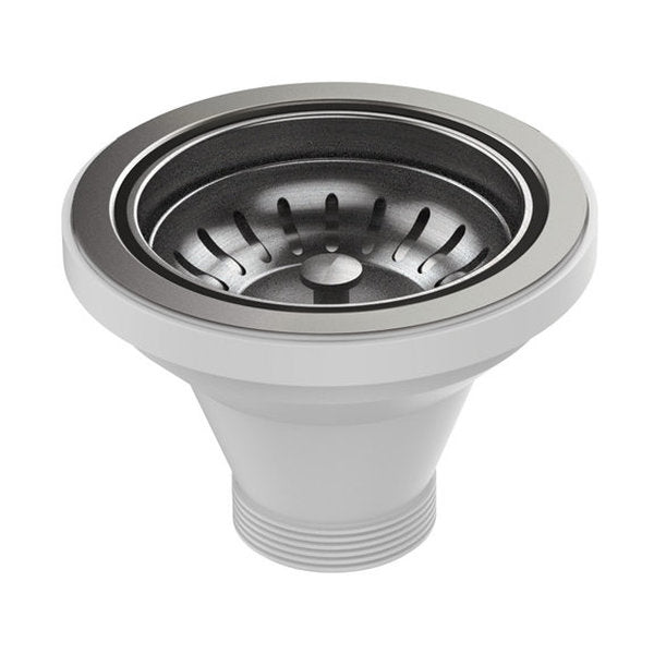 Fienza RAK Butler Sink Waste, Carbon Metal