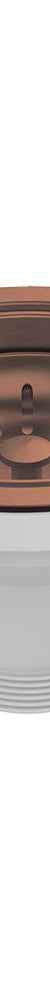 Fienza Hana Basket Waste Brushed Copper 50x90mm with Extended Bolt