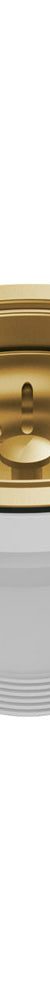 Fienza Hana Basket Waste Rugged Brass 50x90mm with Extended Bolt