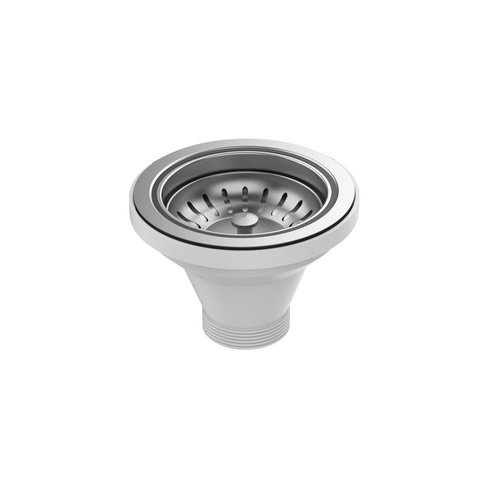 Fienza Hana Basket Waste Stainless Steel 50x90mm with Extended Bolt