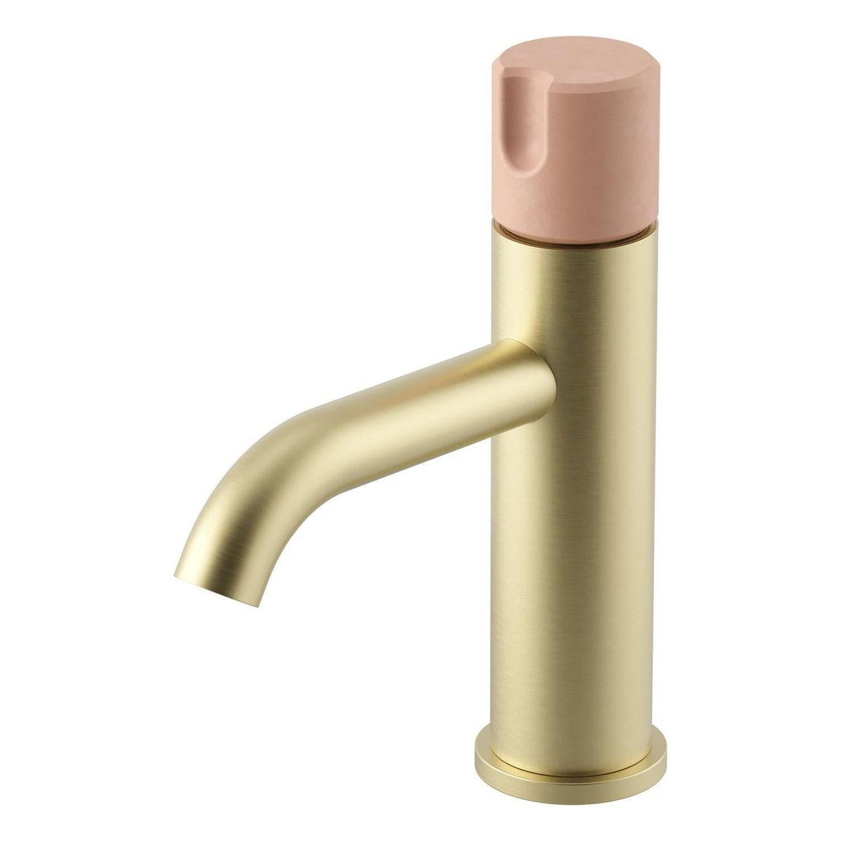 Meir X Nood Co. Alchemy Series, Progressive Basin Mixer, Tiger Bronze/Blush Pink