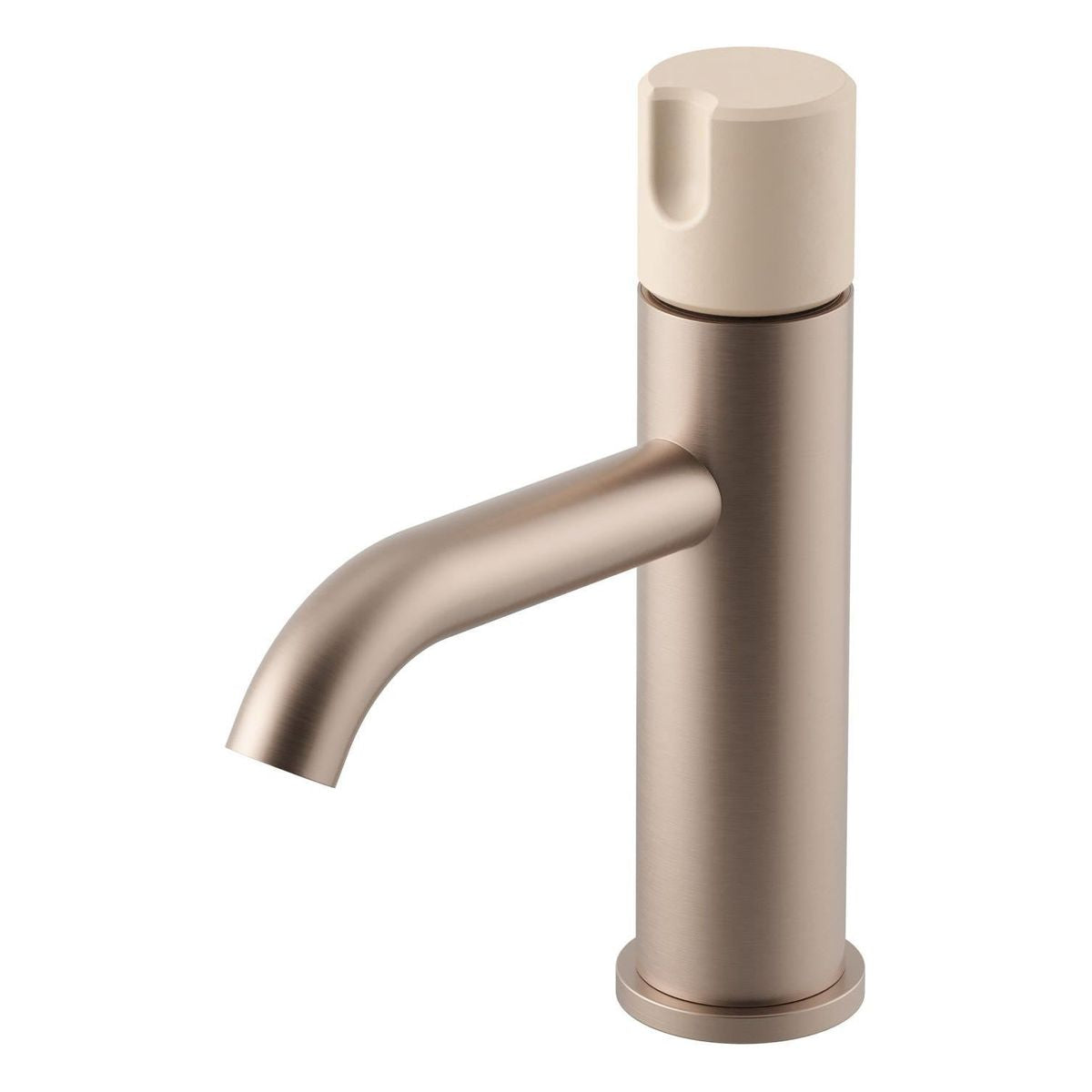 Meir X Nood Co. Alchemy Series, Progressive Basin Mixer, Champagne/Mushroom