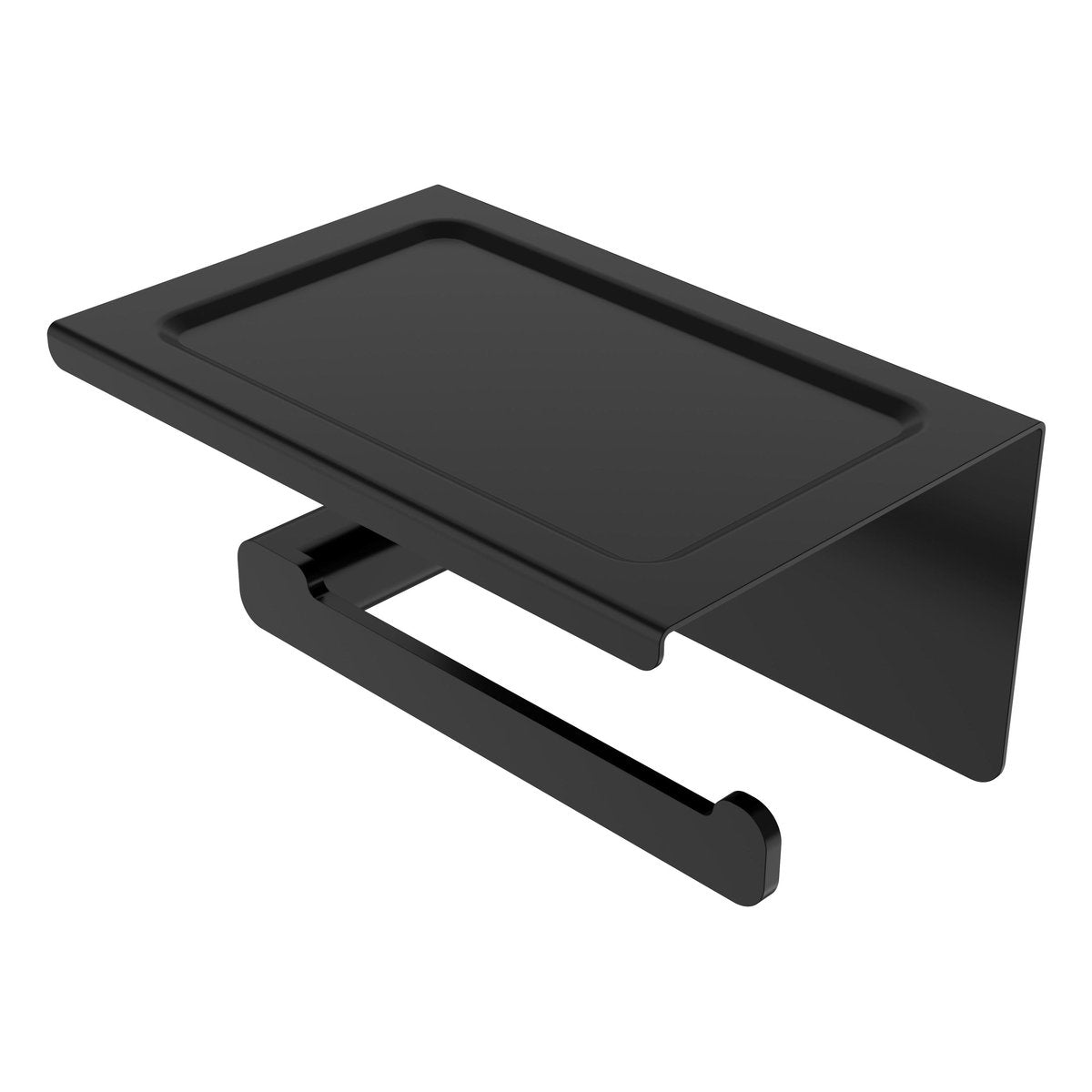 Otti Oskar Matte Black Paper Holder