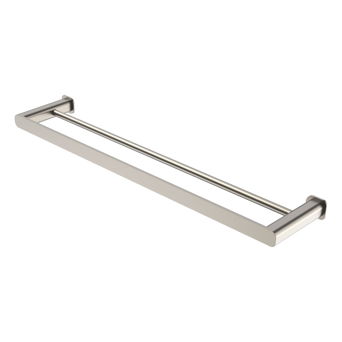 Otti Oskar 600mm Brushed Nickel Double Towel Rail