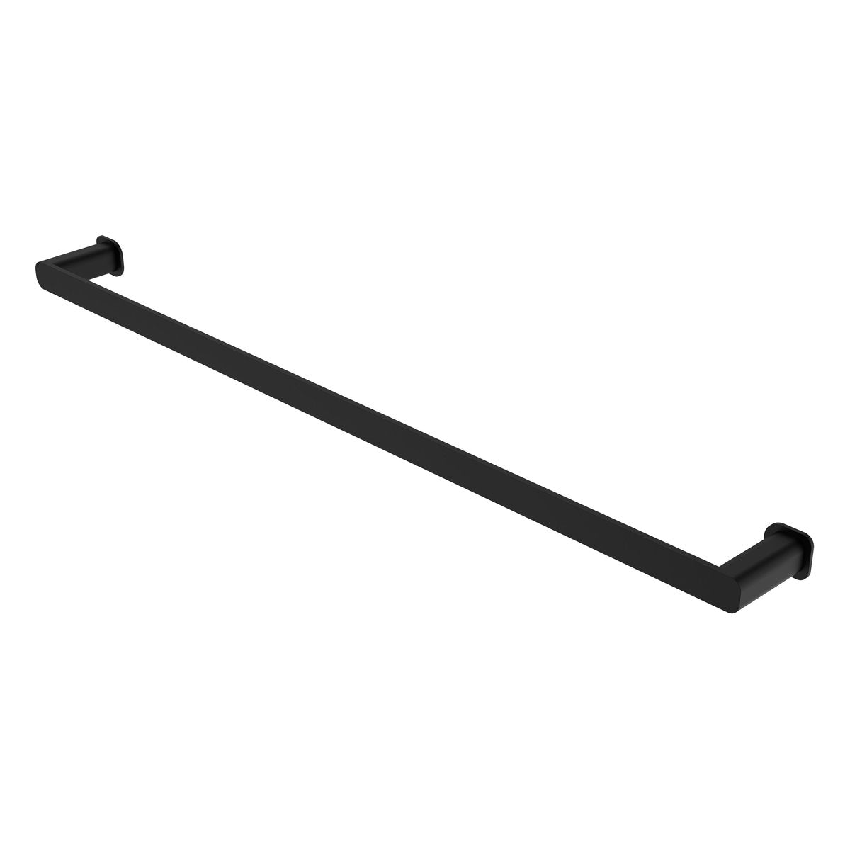 Otti Oskar 750mm Matte Black Single Towel Rail