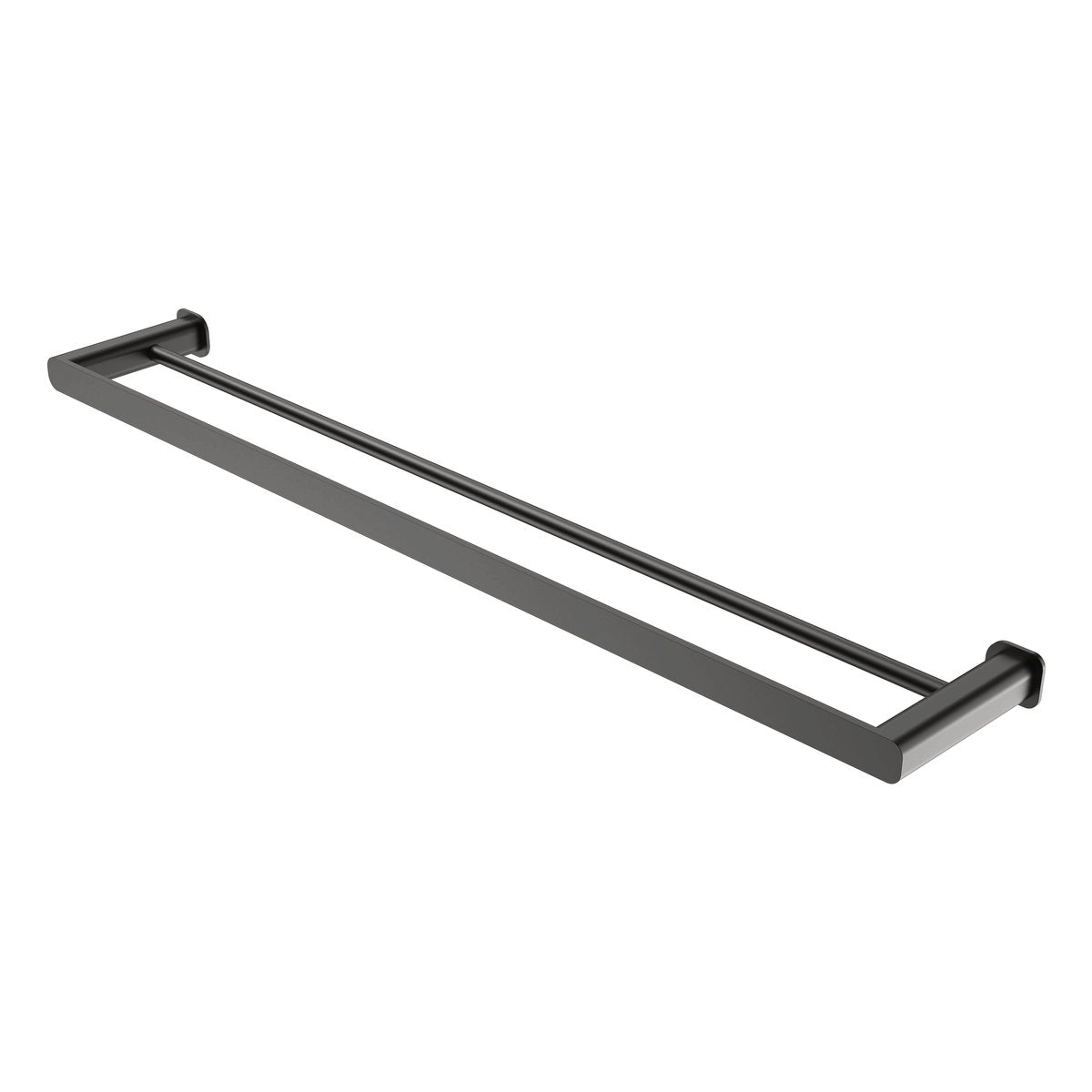 Otti Oskar 750mm Gun Metal Double Towel Rail