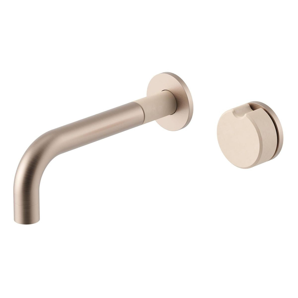 Meir X Nood Co. Alchemy Series, Progressive Wall Mixer Set, Champagne/Mushroom